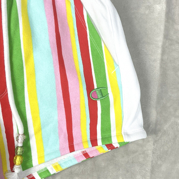 Champion X Susan Alexandra Women's S Rainbow Reverse Weave Shorts Mean Girls - Picture 4 of 11
